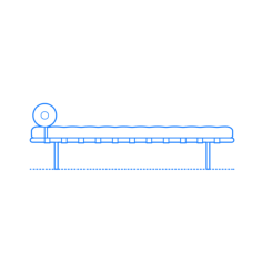 Furniture Daybed Barcelona Couch Outline Svg Vector, Free Vectors File